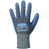 144 Paar Blue Mountains Stronghand® Handschuhe aus Polyamid und Nitrilschaum in Grau/Blau, Kat 2