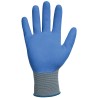 144 Paar Blue Mountains Stronghand® Handschuhe aus Polyamid und Nitrilschaum in Grau/Blau, Kat 2