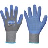 144 Paar BIG BEND STRONGHAND Handschuhe aus Polyamid/Nylon mit Nitrilschaum, grau/blau, Kategorie 2
