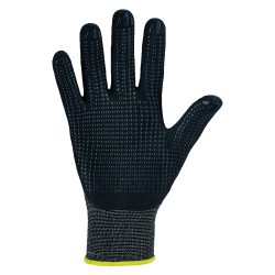 144 Paar DURAMATE OPTI FLEX Handschuhe aus Polyamid und Elasthan mit Nitrilschaum, schwarz/schwarz, Kategorie 2