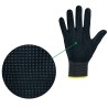 144 Paar DURAMATE OPTI FLEX Handschuhe aus Polyamid und Elasthan mit Nitrilschaum, schwarz/schwarz, Kategorie 2