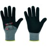144 Paar LIQUIMATE OPTI FLEX®-Handschuhe aus Polyamid und Elasthan mit Nitrilschaumbeschichtung, grau/schwarz, Kat 2