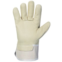 120 Paar 88 PAWA Handschuhe aus Schweins-Vollleder in natürlicher Farbe, Kategorie 2