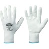 240 Paar Stronghand® Classic Beijing Handschuhe aus Polyamid (Nylon) mit PU-Beschichtung in Weiss, Kat 2