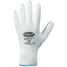 240 Paar Stronghand® Classic Beijing Handschuhe aus Polyamid (Nylon) mit PU-Beschichtung in Weiss, Kat 2