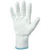 240 Paar Stronghand® Classic Beijing Handschuhe aus Polyamid (Nylon) mit PU-Beschichtung in Weiss, Kat 2