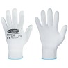 240 Paar Stronghand Standard Handschuhe aus Polyamid und Polyester, weiss, Kategorie 2