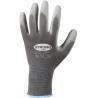 240 Paar Stronghand® Classic Handschuhe aus Polyamid (Nylon) mit PU-Beschichtung in Grau, Kategorie 2