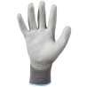 240 Paar Stronghand® Classic Handschuhe aus Polyamid (Nylon) mit PU-Beschichtung in Grau, Kategorie 2