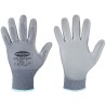 240 Paar Stronghand® Handschuhe aus Polyamid und Polyester mit PU-Beschichtung, grau, Kategorie 2