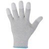 120 Paar YUMEN STRONGHAND® ESD-Handschuhe aus Polyamid (Nylon) in Grau/Weiss, Kategorie 2