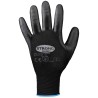 240 Paar LINGBI STRONGHAND® Handschuhe aus Polyamid (Nylon) mit PU-Beschichtung in Schwarz, Kat 2