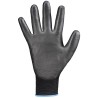 240 Paar LINGBI STRONGHAND® Handschuhe aus Polyamid (Nylon) mit PU-Beschichtung in Schwarz, Kat 2