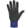 120 Paar YANTA OPTI FLEX® Handschuhe aus Polyamid (Nylon) mit PU-Beschichtung, dunkelblau/schwarz, Kat 2