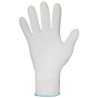 60 Paar LESHAN STRONGHAND® Schnittschutzhandschuhe, PU-Beschichtung, weiss, Sicherheitslevel B, Kategorie 2
