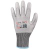 60 Paar SOFT CUT OPTI FLEX® Schnittschutz-Handschuhe aus PU in Grau, Level B, Kategorie 2