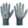 60 Paar AKRON GOODJOB® Schnittschutz-Handschuhe aus PU in Grau, Level D, Kategorie 2
