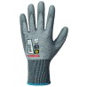 60 Paar AKRON GOODJOB® Schnittschutz-Handschuhe aus PU in Grau, Level D, Kategorie 2