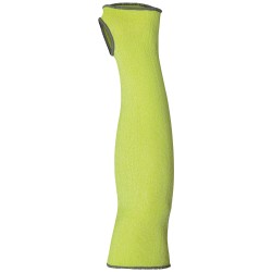 50 Paar MANAUS STRONGHAND® Armschoner aus schnitt- und hitzebeständigem Material in neongelb, 45 cm lang
