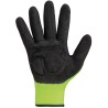 60 Paar ELYSEE® Schutz-Handschuhe, Nitril beschichtet, gelb mit Protektoren und Crotch Verstärkung, schwarz, Level B,
