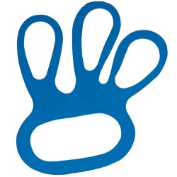 100 Stück Ersatz-Handschuhspanner für Kettenhandschuhe – weiss, langlebig und praktisch im Einsatz