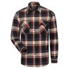 1 Stück CRAFTLAND Heavy Flanellhemd, extra schwer, schwarz/marine/beige/rot