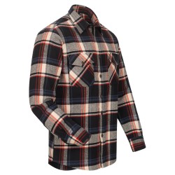 1 Stück CRAFTLAND Heavy Flanellhemd, extra schwer, schwarz/marine/beige/rot