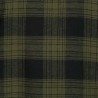1 Hemd CRAFTLAND® Flanell kariert aus Webflanell in oliv/schwarz mit langen Ärmeln