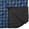 1 Hemd von HINNOY Thermohemd aus Druckflanell in Blau kariert