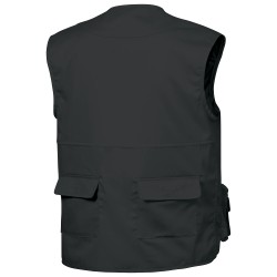 1 Stück CRAFTLAND Allround Weste aus strapazierfähigem Material in Schwarz