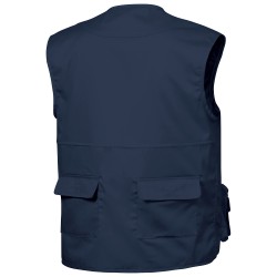 1 Stück CRAFTLAND Marine Weste aus strapazierfähigem Material in zeitlosem Marineblau
