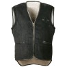 1 Stück CRAFTLAND Breitcordweste aus hochwertigem Material in klassischem Schwarz