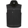 1 Stück Elysee Softshell-Weste aus strapazierfähigem Material in elegantem Schwarz