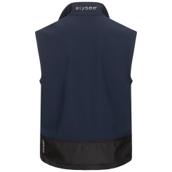 1 Stück ELYSEE Softshell-Weste Marine Schwarz