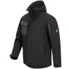 1 Stück ELYSEE Winter-Softshelljacke in Schwarz aus hochwertigem, winddichtem Material für optimalen Kälteschutz