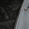 1 Stück Elysee Winter-Softshelljacke aus grauem Material mit schwarzem Design für optimalen Wetterschutz