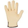 60 Paar Cameron Stronghand Handschuhe aus Rind-Nappa-Leder in Beige, Schutzklasse CAT 2
