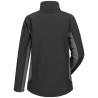 1 Stück CRAFTLAND Damen-Softshelljacke aus hochwertigem Material in Schwarz/Grau für optimalen Tragekomfort