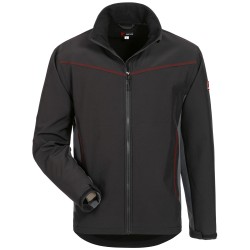 1 Stück CRAFTLAND Softshelljacke aus hochwertigem Material in Schwarz/Grau für optimalen Tragekomfort