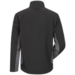 1 Stück CRAFTLAND Softshelljacke aus hochwertigem Material in Schwarz/Grau für optimalen Tragekomfort