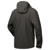 1 Stück ELYSEE Softshell-Jacke mit Kapuze aus hochwertigem Material in Schwarz/Rot