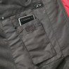 1 Stück ELYSEE Softshell-Jacke mit Kapuze aus hochwertigem Material in Schwarz/Rot