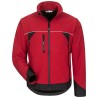 1 Stück ELYSEE Softshell-Jacke mit abnehmbaren Ärmeln, rot/schwarz, wind- und wasserabweisend, vielseitig einsetzbar