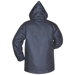 1 Stück CRAFTLAND® Amrum Parka aus hochwertigem Material in Marine/Rot für optimalen Wetterschutz
