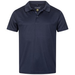 1 Stück ELYSEE Funktions-Polo-Shirt aus atmungsaktivem Material in Marineblau