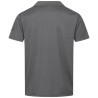 1 Stück ELYSEE Funktions-Polo-Shirt aus atmungsaktivem Material in Grau