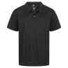 1 Stück ELYSEE Funktions-Polo-Shirt aus hochwertigem Material in Schwarz