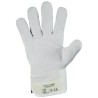 120 Paar MAMBA STRONGHAND® Handschuhe aus Rind-Spaltleder in Natur, Sicherheitsklasse CAT 2