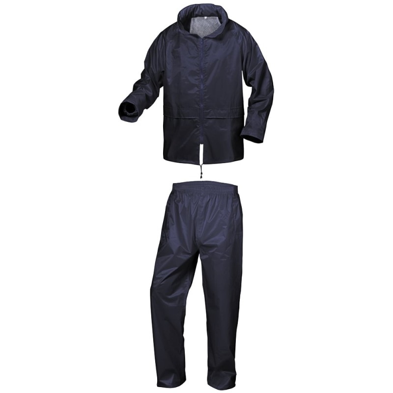 1 Set CRAFTLAND Regenset für Marineeinsätze – wetterfestes Material in Blau/Marine für optimalen Schutz