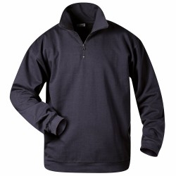 1 Sweatshirt ELYSEE® aus Baumwolle in Marineblau für komfortable Freizeitmode